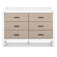 Radley 6-Drawer Dresser - White & Coastwood