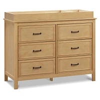 Charlie 6-Drawer Double Dresser - Honey 