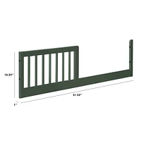 Toddler Bed Conversion Kit - Forest Green
