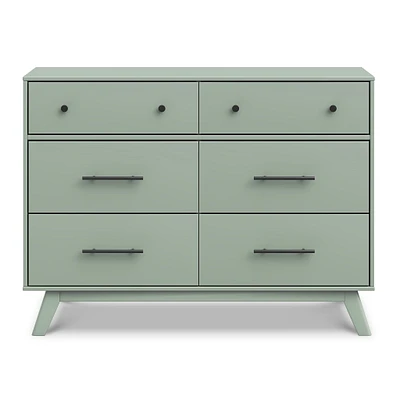 Otto 6-Drawer Dresser- Sage 