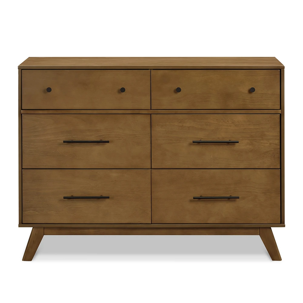 Commode 6 Tiroirs Otto - Noyer