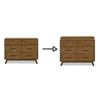 Commode 6 Tiroirs Otto - Noyer