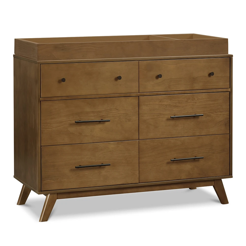 Commode 6 Tiroirs Otto - Noyer