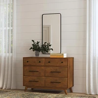 Commode 6 Tiroirs Otto - Noyer