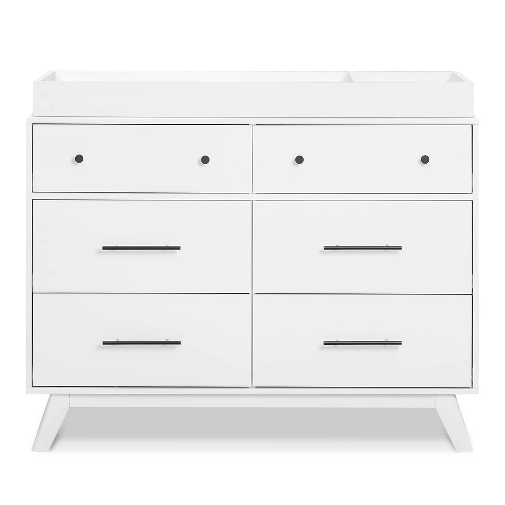 Otto 6-Drawer Dresser - White
