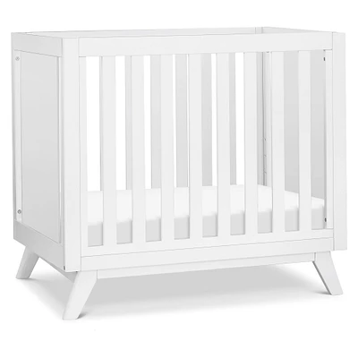 Mini Couchette Convertible Otto 3-en-1 (avec matelas de 4" inclus) - Blanc