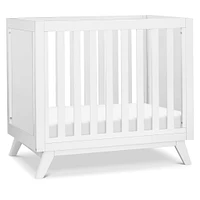 Mini Couchette Convertible Otto 3-en-1 (avec matelas de 4" inclus) - Blanc
