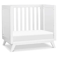 Mini Couchette Convertible Otto 3-en-1 (avec matelas de 4" inclus) - Blanc
