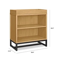 Ryder Convertible Cubby Changer & Bookcase - Honey