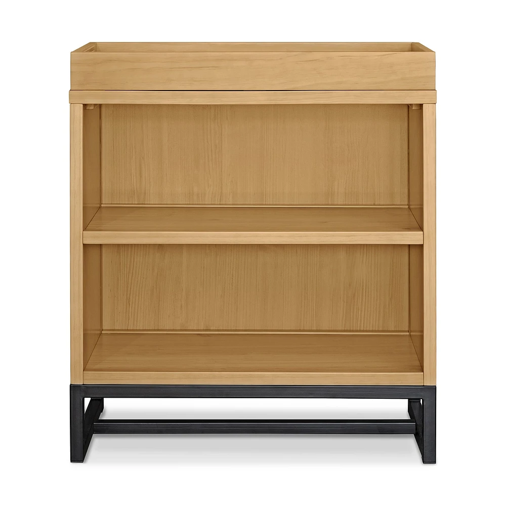 Ryder Convertible Cubby Changer & Bookcase - Honey
