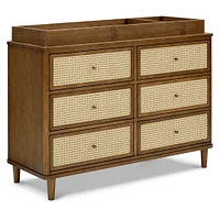 Commode 6 tiroirs noyer Marin