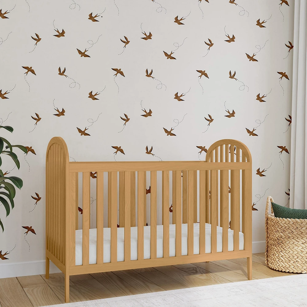 Beau 3-in-1 Convertible Crib - Honey
