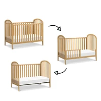 Beau 3-in-1 Convertible Crib - Honey