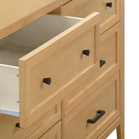 Commode 6 Tiroirs Sawyer Farmhouse - Miel