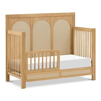 Eloise 4-in-1 Convertible Crib - Honey & Performance Sand Eco-Weave