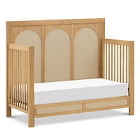Eloise 4-in-1 Convertible Crib - Honey & Performance Sand Eco-Weave