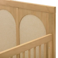 Eloise 4-in-1 Convertible Crib - Honey & Performance Sand Eco-Weave