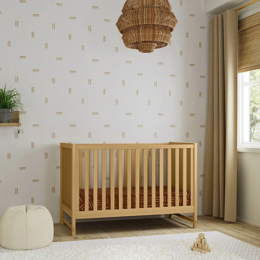 Margot 3-in-1 Convertible Crib - Honey