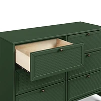 Margot 6 Drawers Dresser - Forest Green 