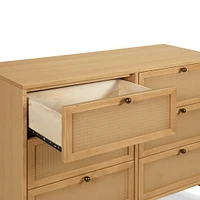 Margot 6-Drawer Dresser - Honey