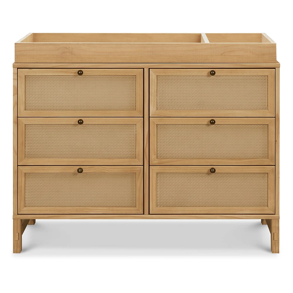 Margot 6-Drawer Dresser - Honey