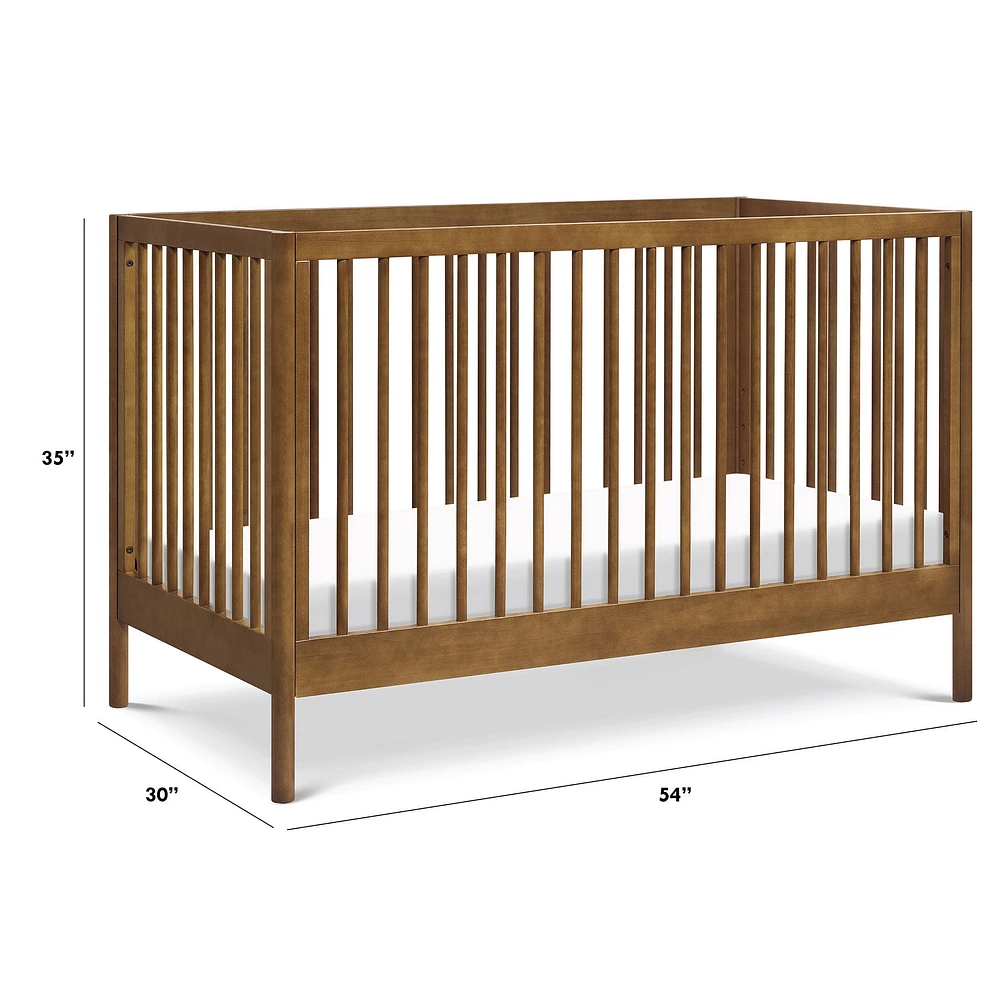 Couchette Convertible 3-en-1 Birdie - Noyer