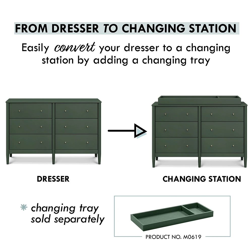 Frem 6-Drawer Dresser
