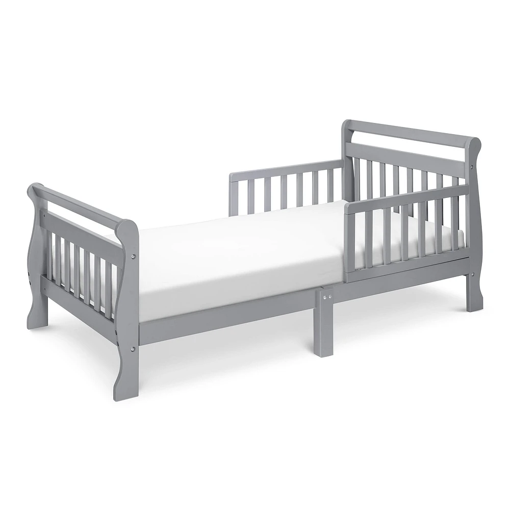 Sleigh Toddler Bed - Grey Finish