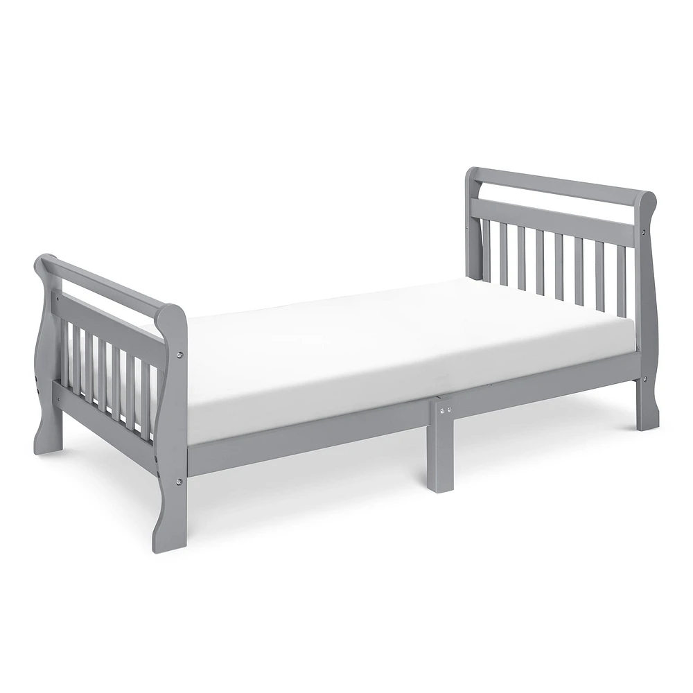 Sleigh Toddler Bed - Grey Finish