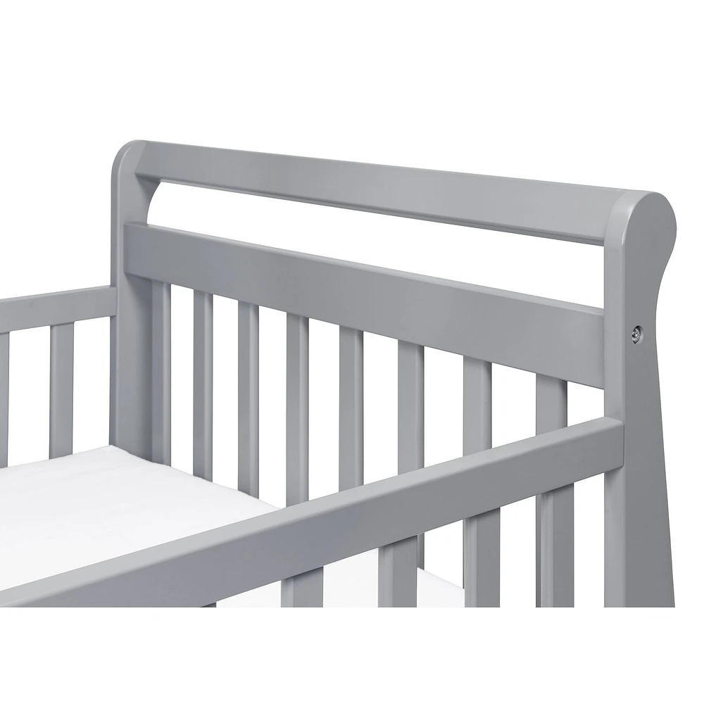 Sleigh Toddler Bed - Grey Finish
