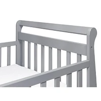 Sleigh Toddler Bed - Grey Finish