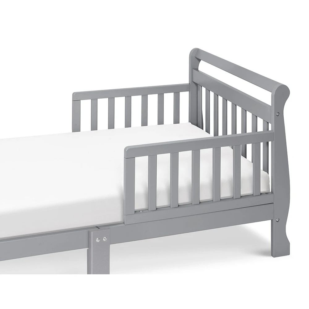 Sleigh Toddler Bed - Grey Finish