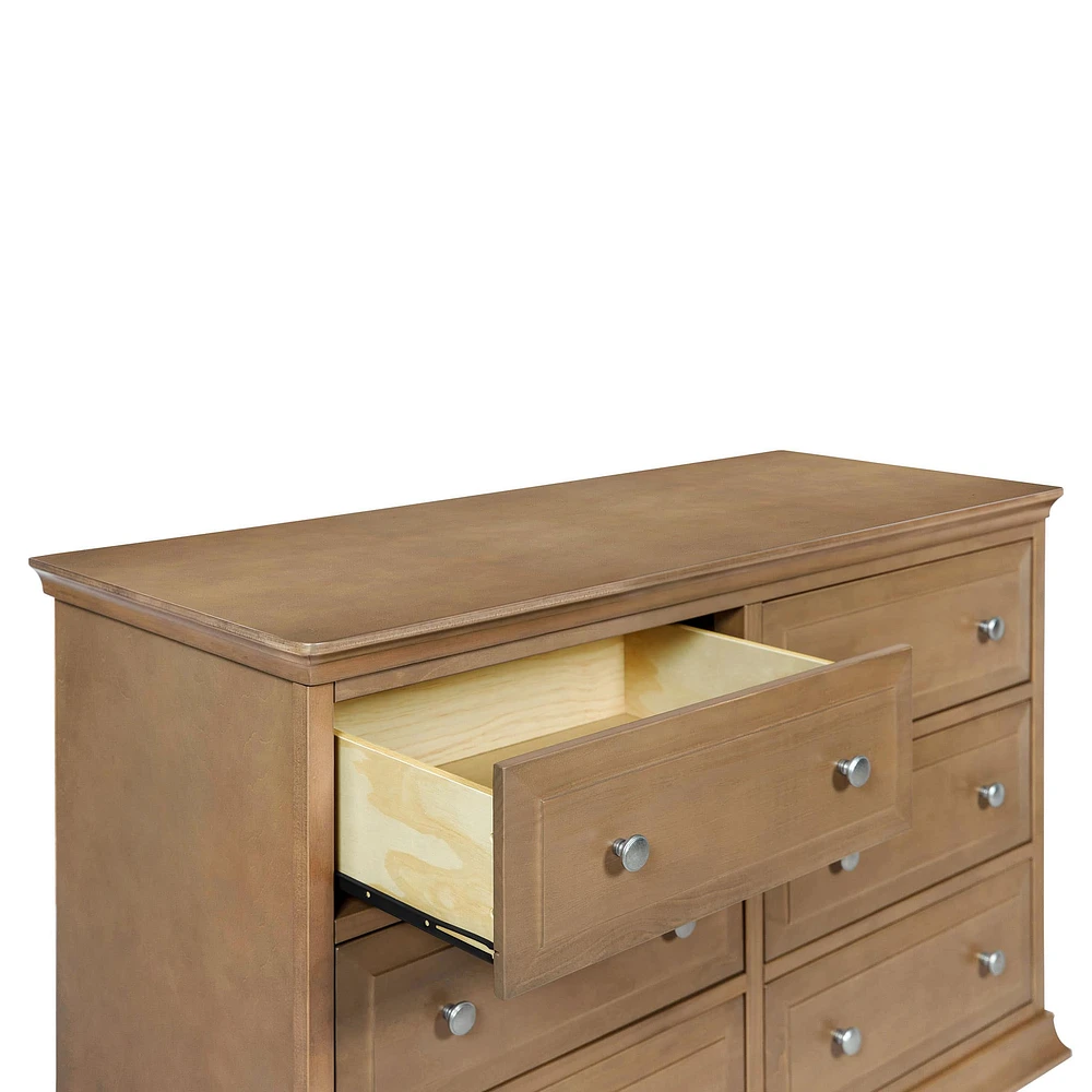 Davinci Signature 6-Drawer Double Dresser - Hazelnut