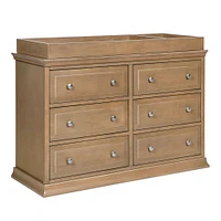 Davinci Signature 6-Drawer Double Dresser - Hazelnut