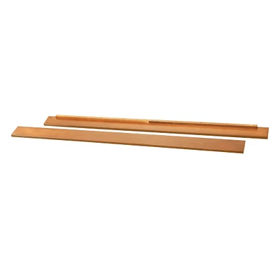 Twin/Full Size Bed Conversion Kit - Honey Oak Finish