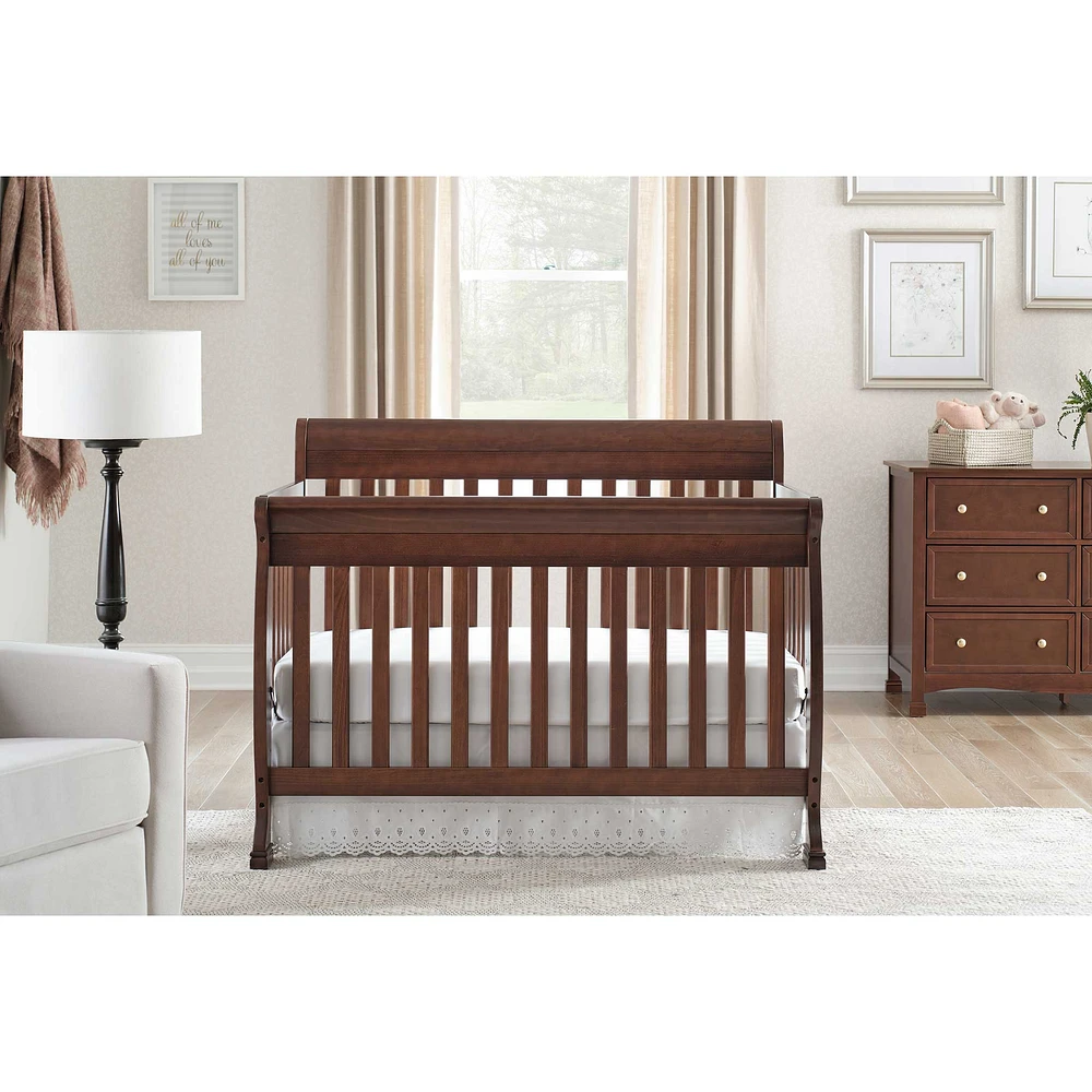 Couchette Convertible 4-en-1 Kalani - Espresso