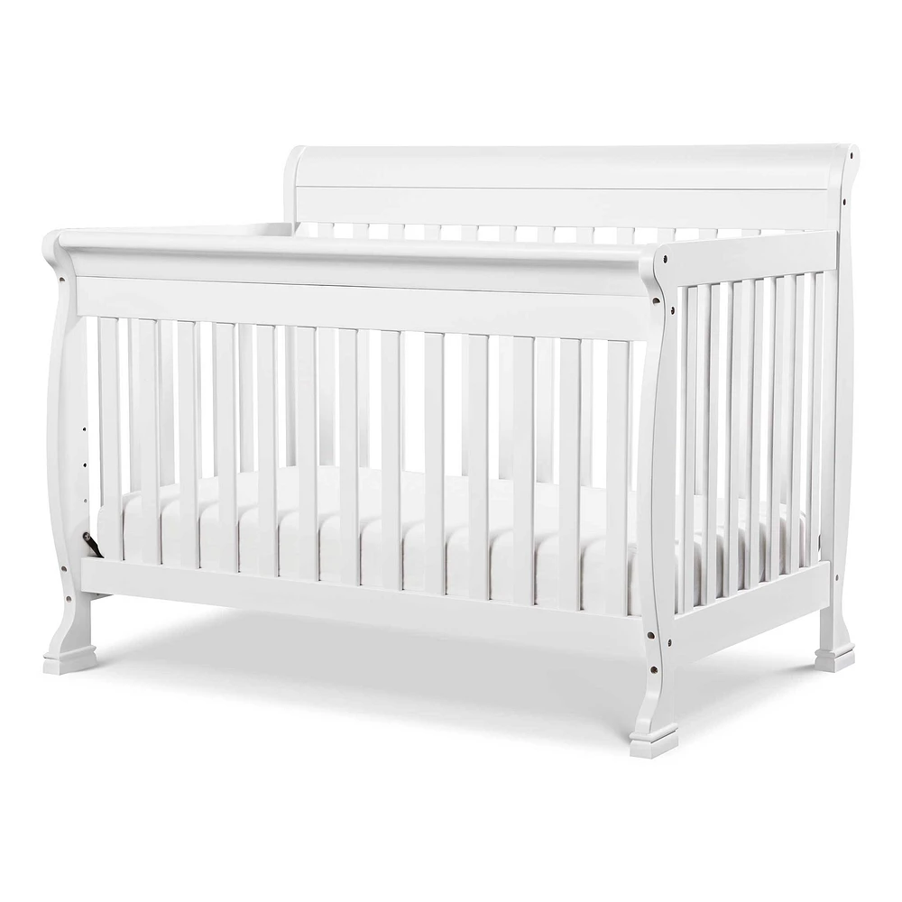 Kalani 4-in-1 Convertible Crib - White Finish