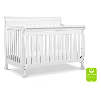 Kalani 4-in-1 Convertible Crib - White Finish