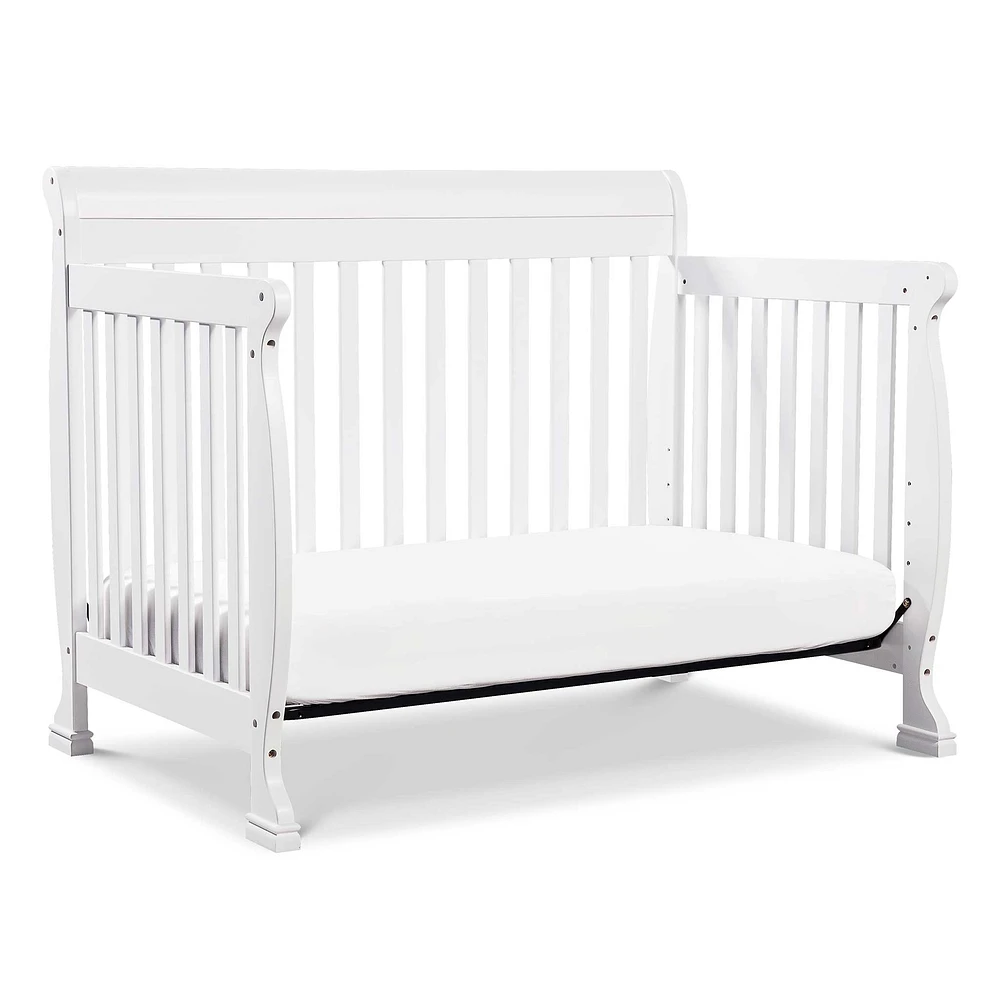 Kalani 4-in-1 Convertible Crib - White Finish