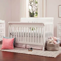 Kalani 4-in-1 Convertible Crib - White Finish