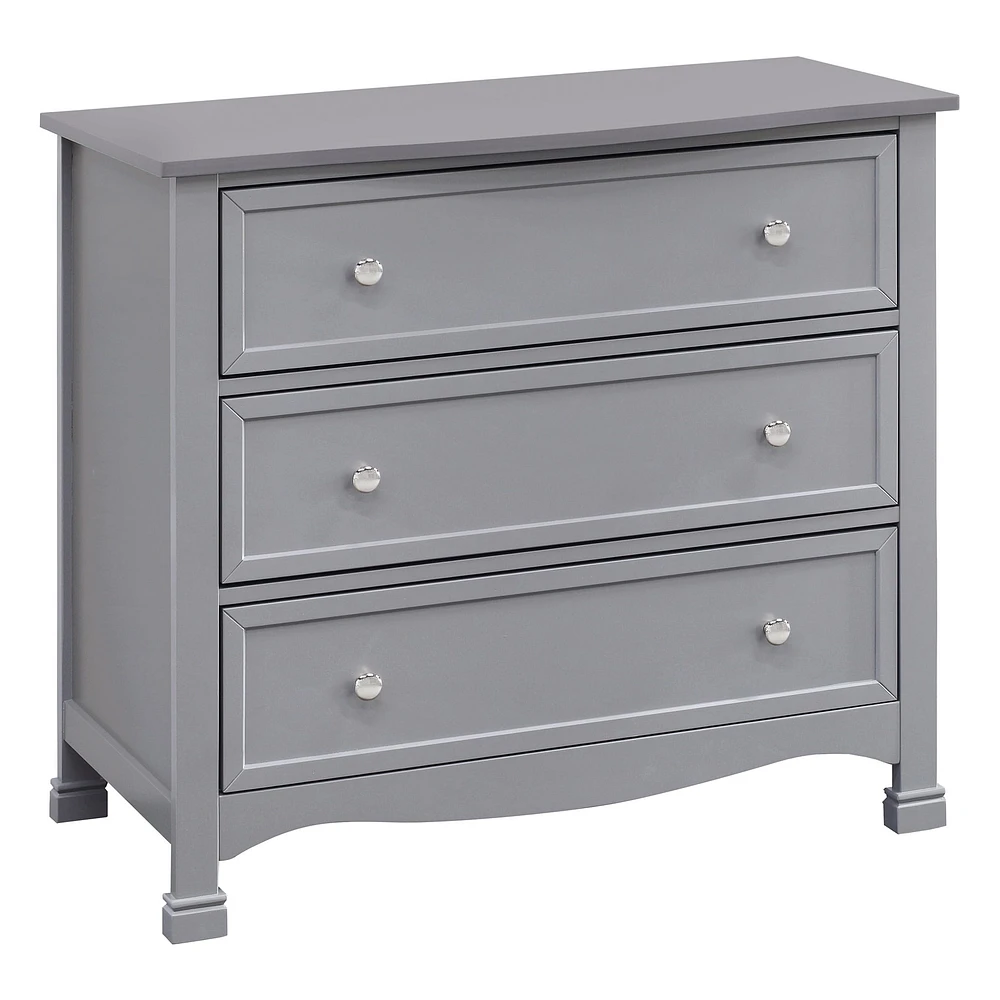 Kalani 3-Drawer Dresser - Grey Finish