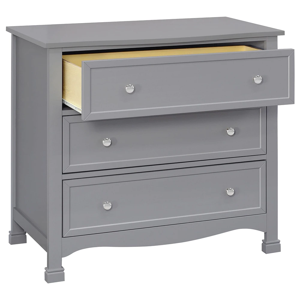 Kalani 3-Drawer Dresser - Grey Finish