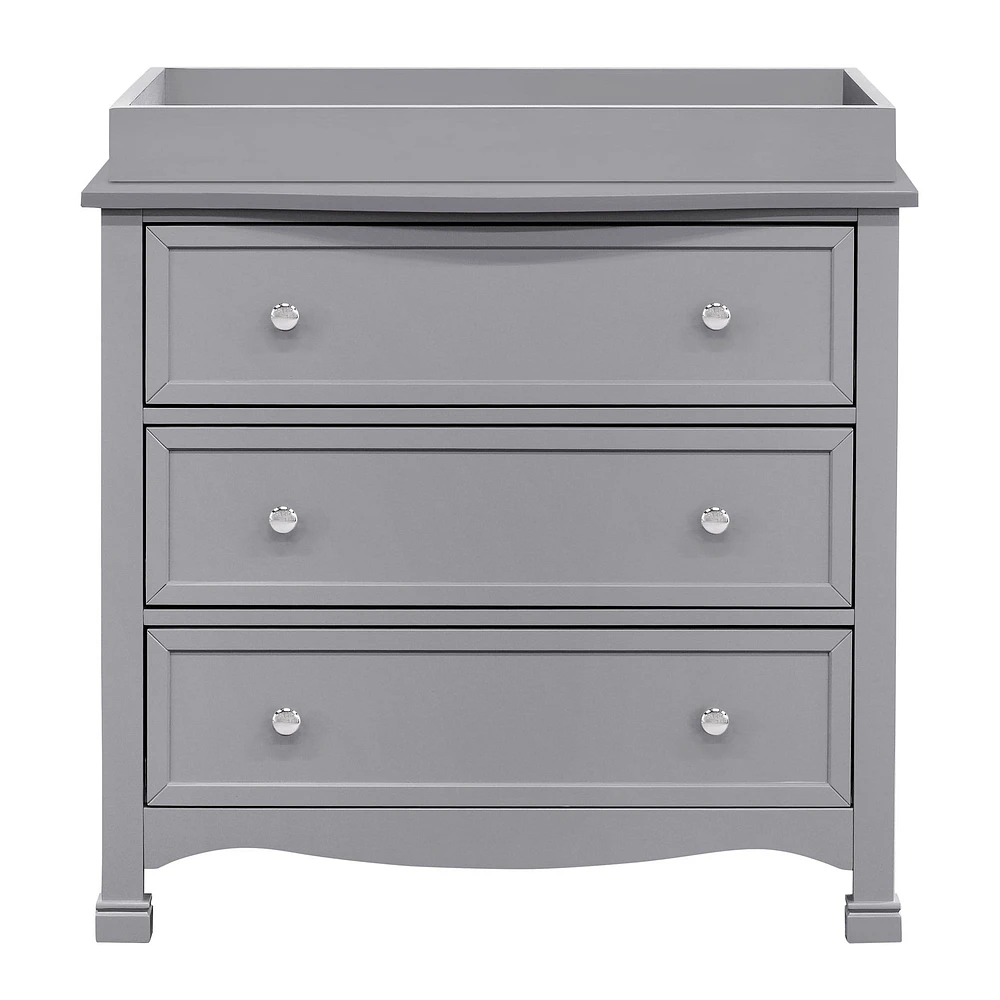 Kalani 3-Drawer Dresser - Grey Finish