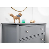 Kalani 3-Drawer Dresser - Grey Finish