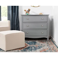 Kalani 3-Drawer Dresser - Grey Finish