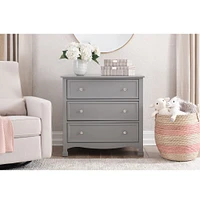 Kalani 3-Drawer Dresser - Grey Finish