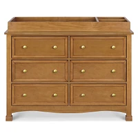 Kalani 6-Drawer Double Wide Dresser