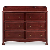 Kalani 6-Drawer Double Wide Dresser