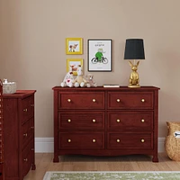 Kalani 6-Drawer Double Wide Dresser