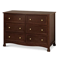 Commode 6 Tiroirs Kalani - Espresso